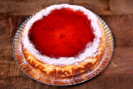 Tarta de queso con Frambuesa